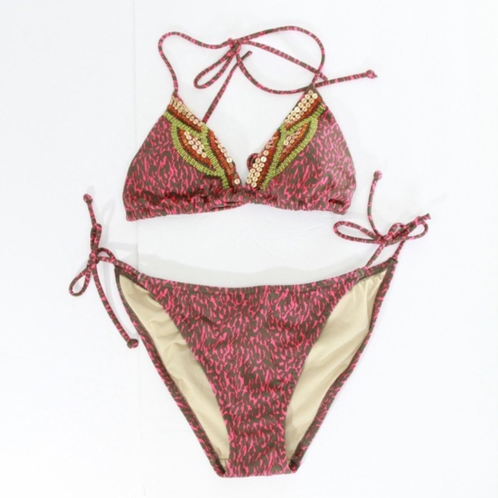 Victoria's Secret Embellished Bikini Top